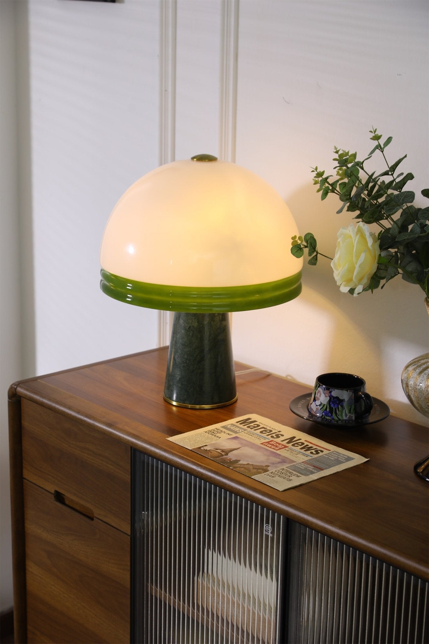 Calix Dome Table Lamp-Neutral Decor