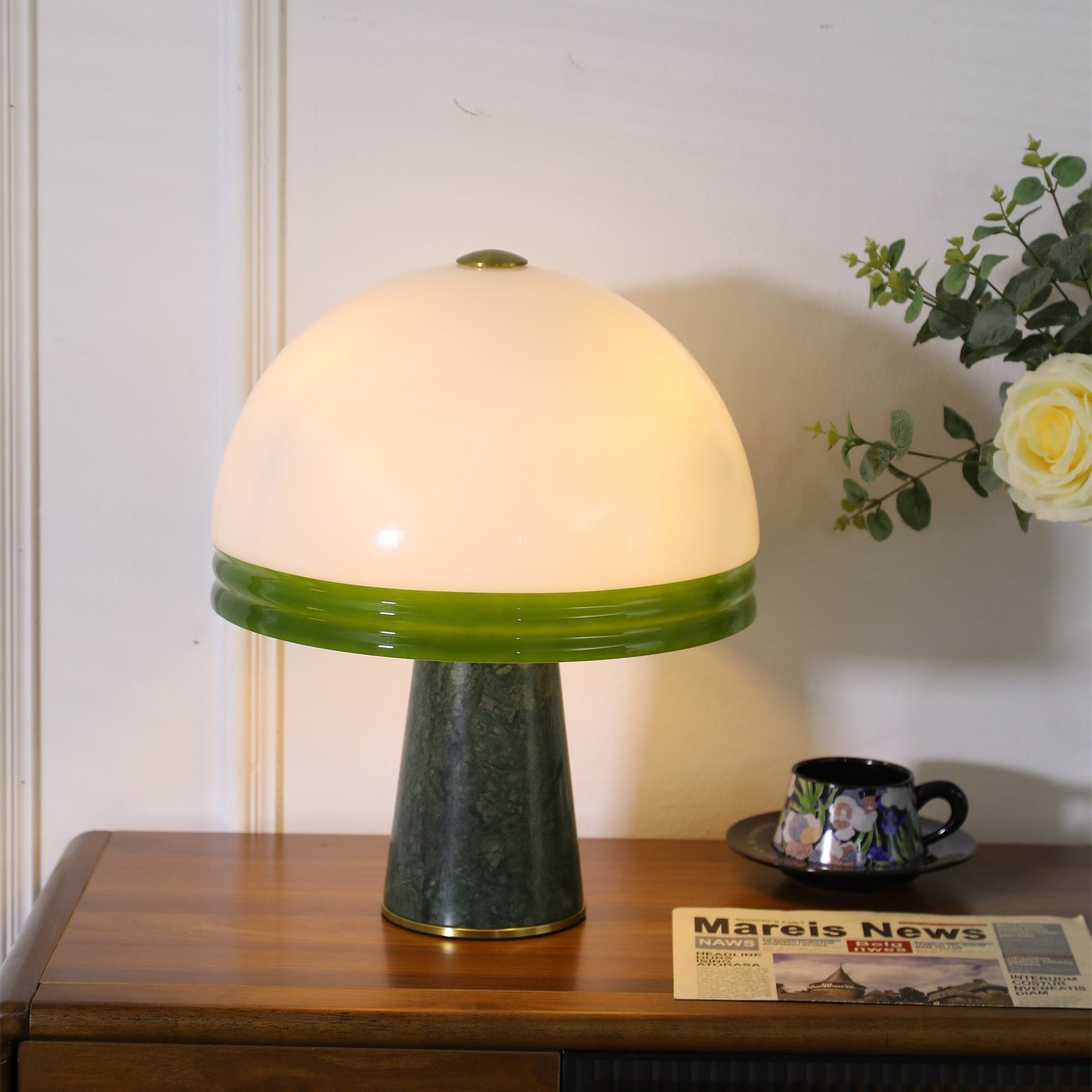 Calix Dome Table Lamp-Neutral Decor