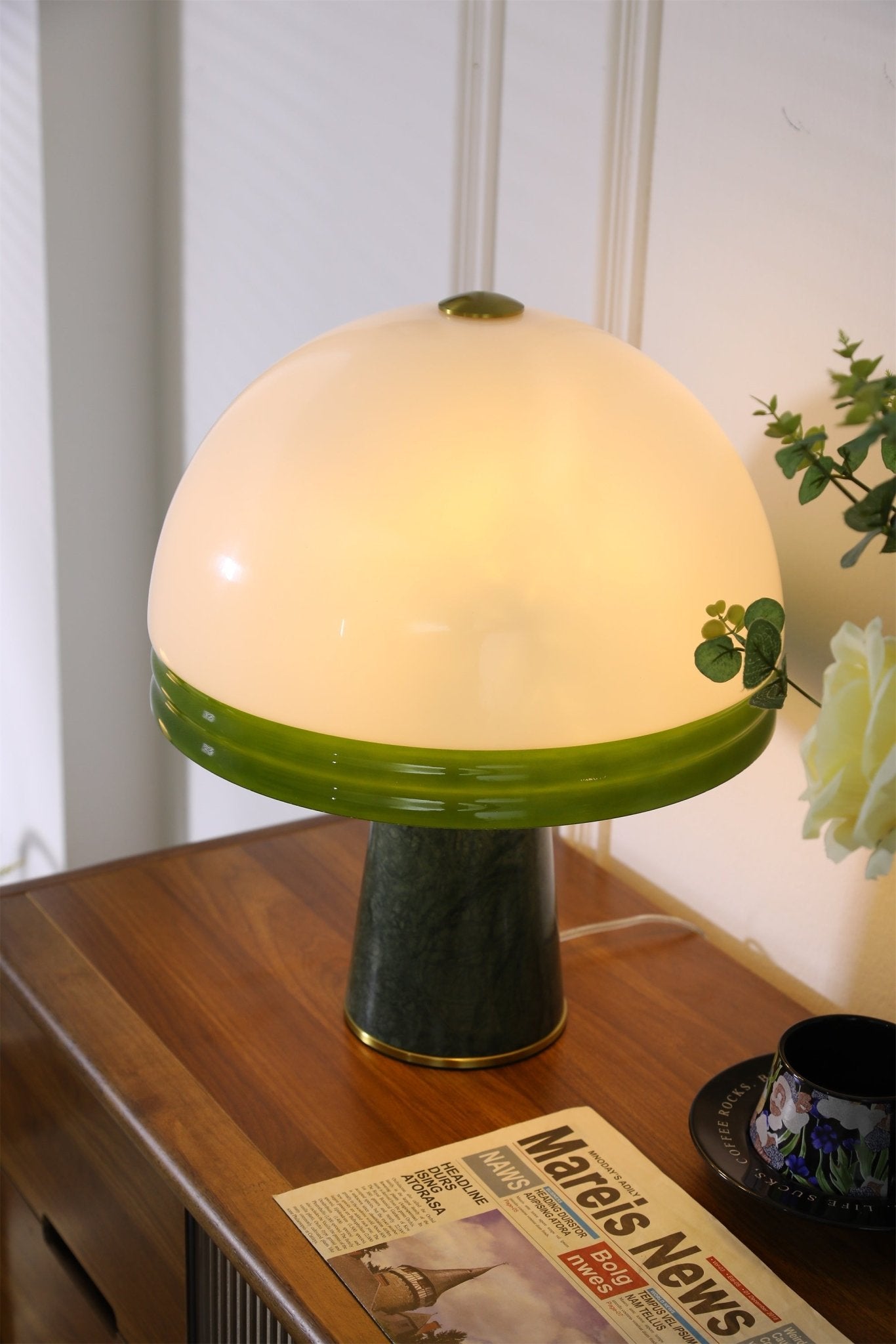 Calix Dome Table Lamp-Neutral Decor