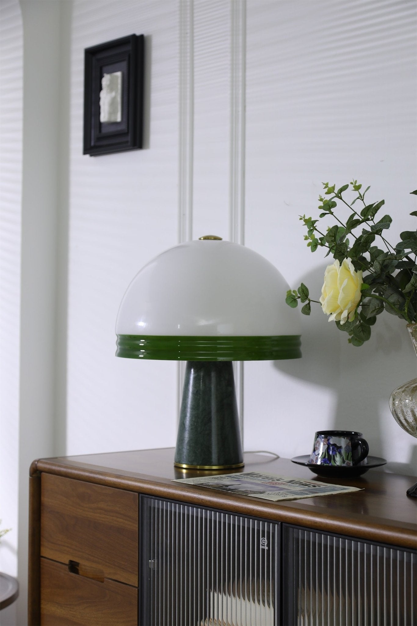 Calix Dome Table Lamp-Neutral Decor