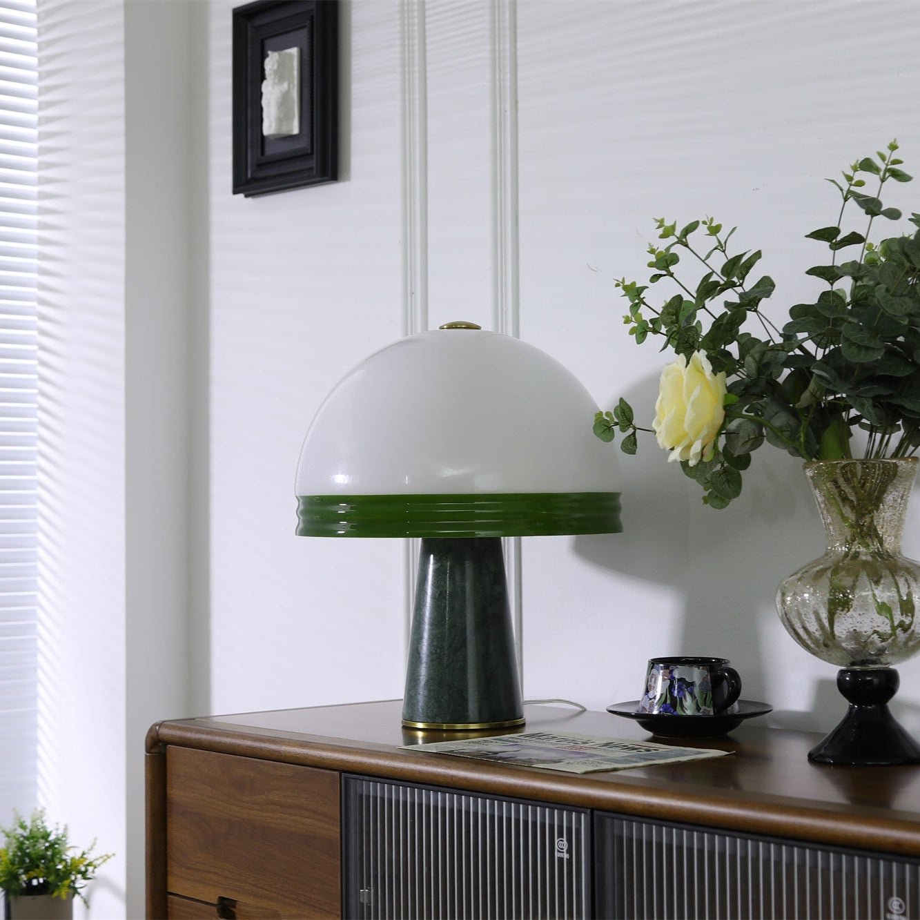 Calix Dome Table Lamp-Neutral Decor