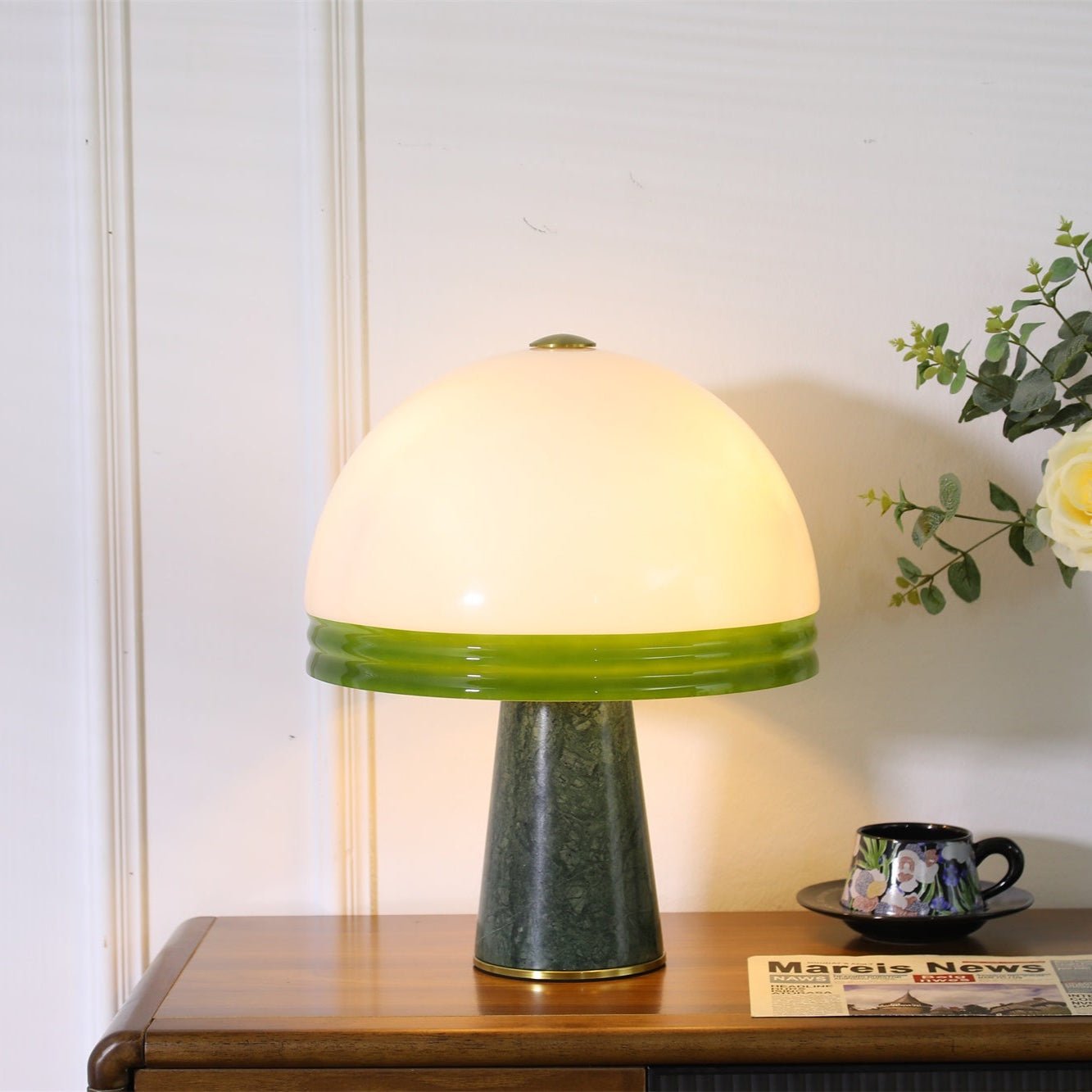 Calix Dome Table Lamp-Neutral Decor