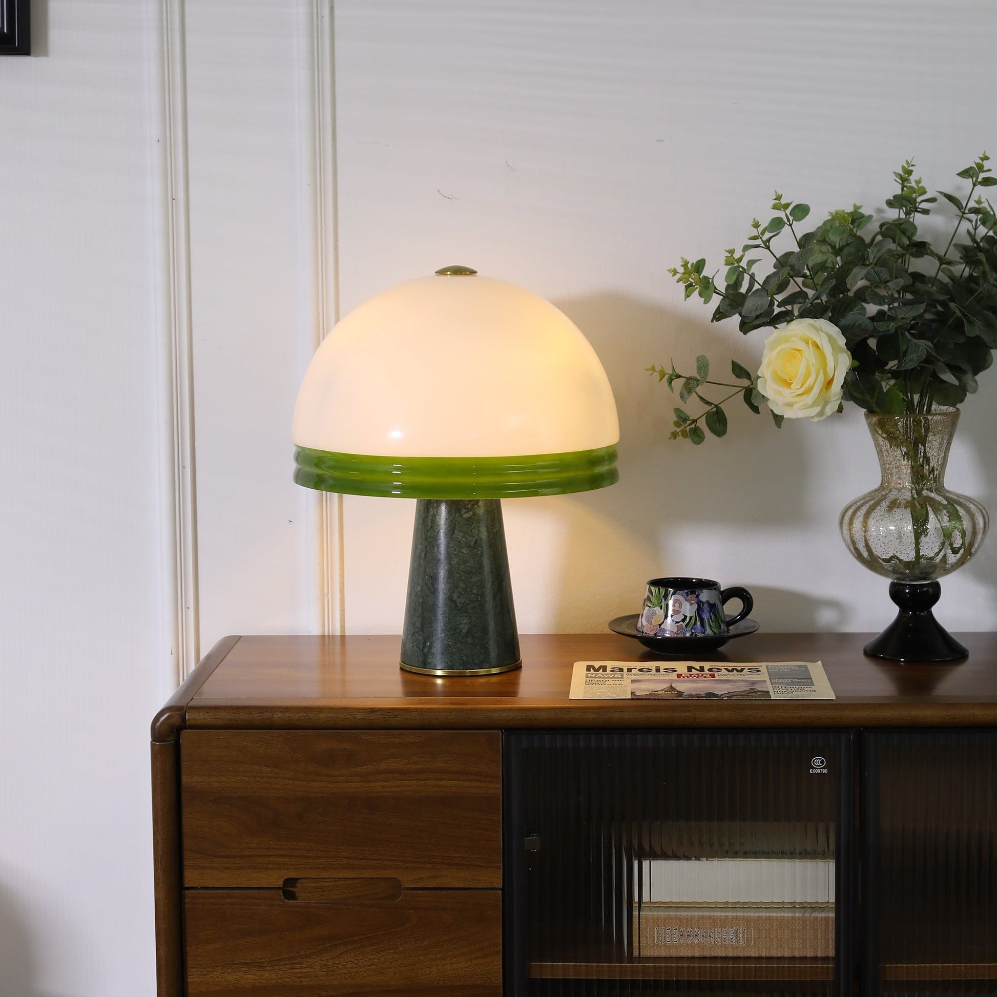 Calix Dome Table Lamp-Neutral Decor
