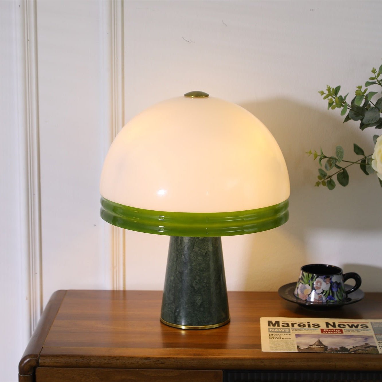 Calix Dome Table Lamp-Neutral Decor
