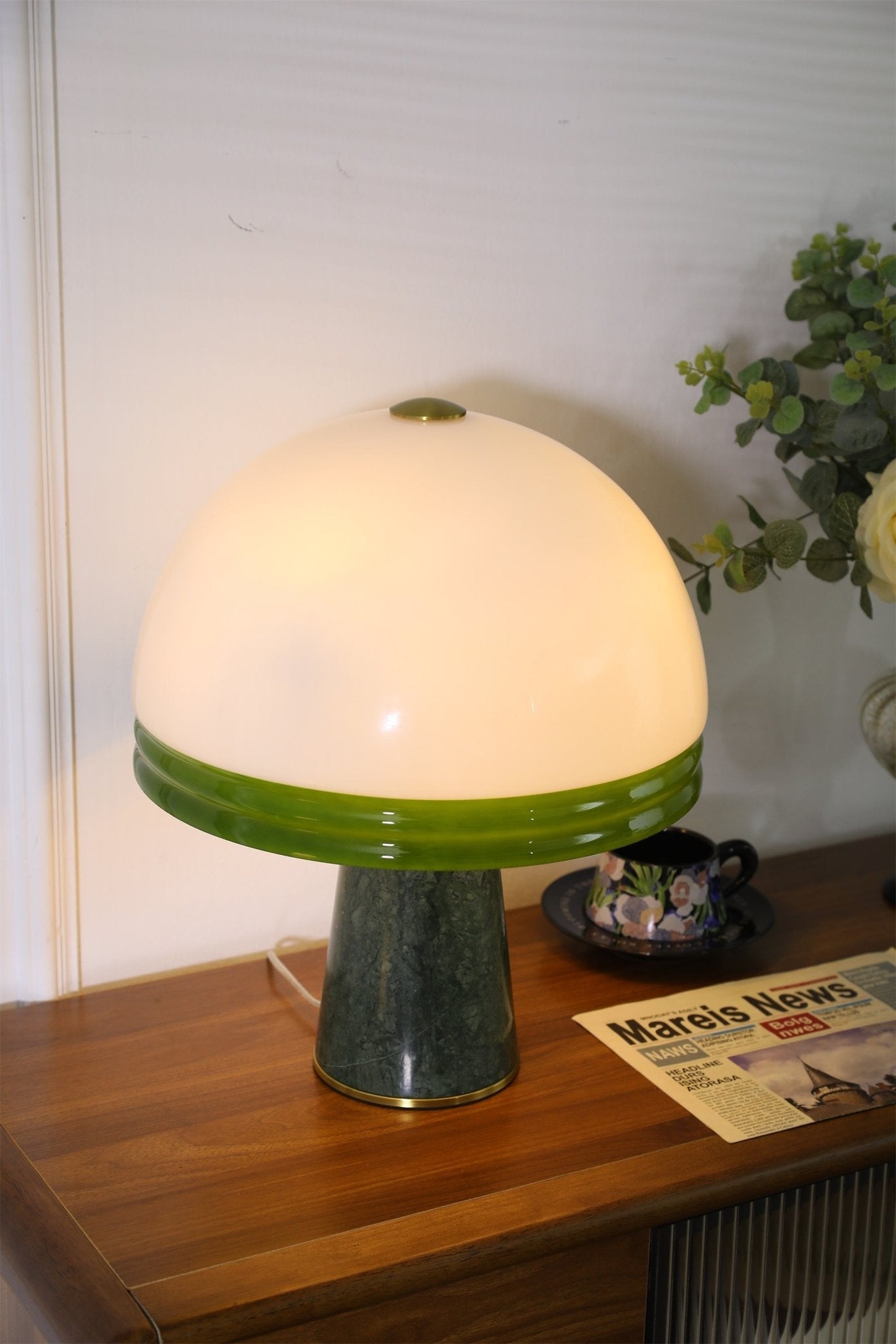 Calix Dome Table Lamp-Neutral Decor