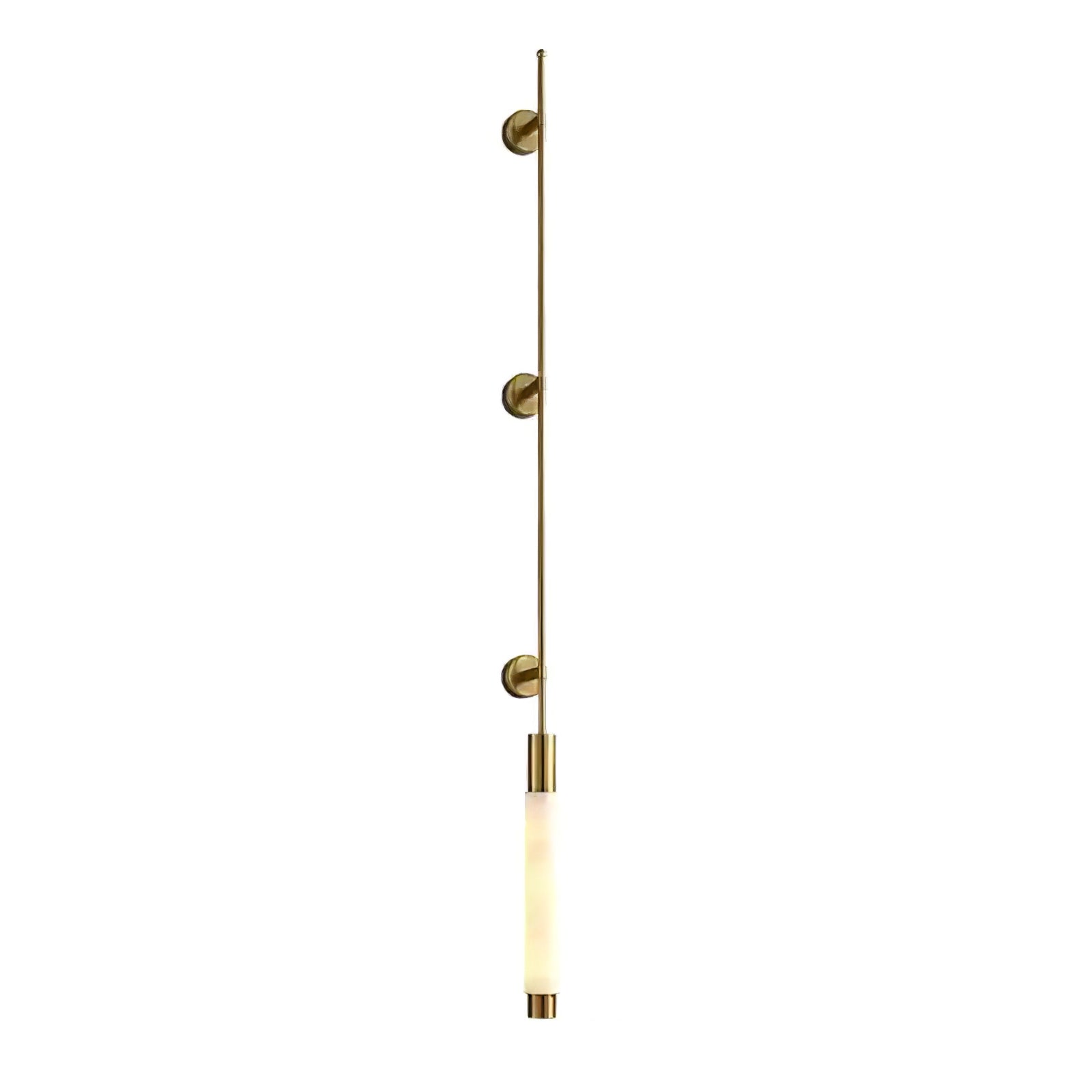 Rico Minimalist Alabaster Wall Light-Neutral Decor