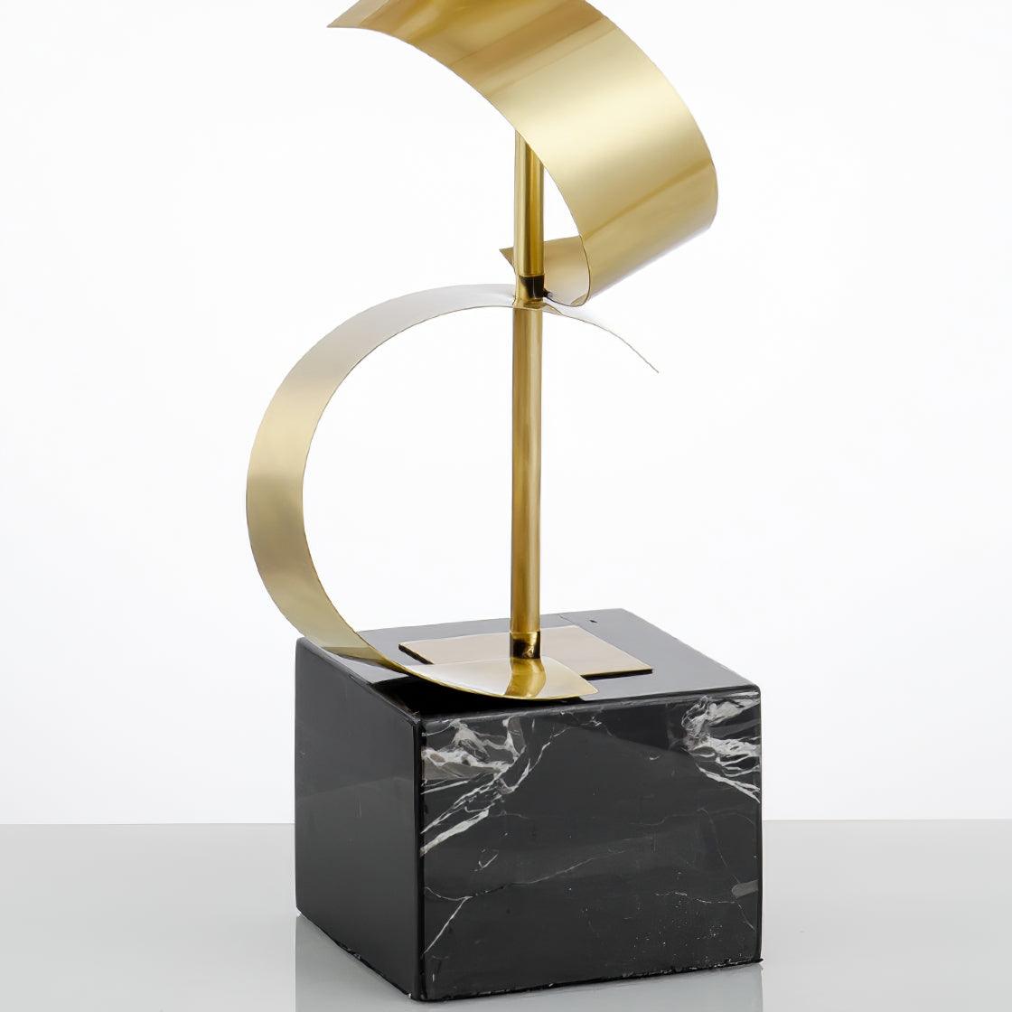Seraph Luxe Fabric Table Lamp-Neutral Decor
