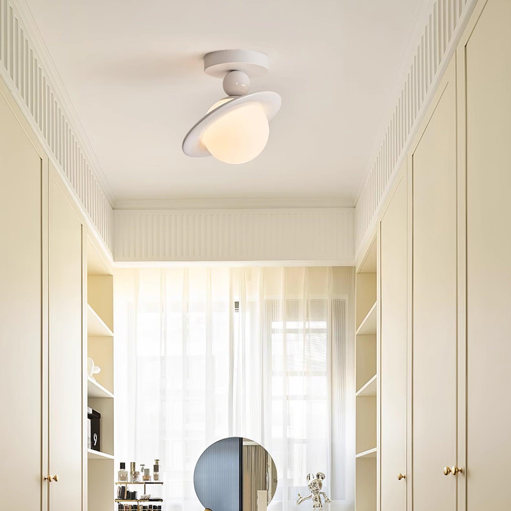 Pivoro Red and White Ceiling Light