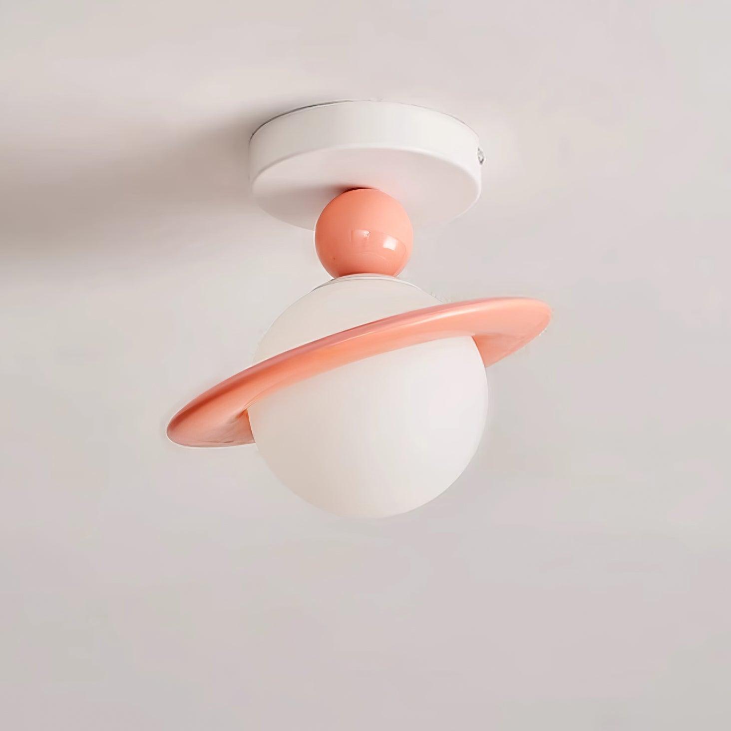Pivoro Red and White Ceiling Light