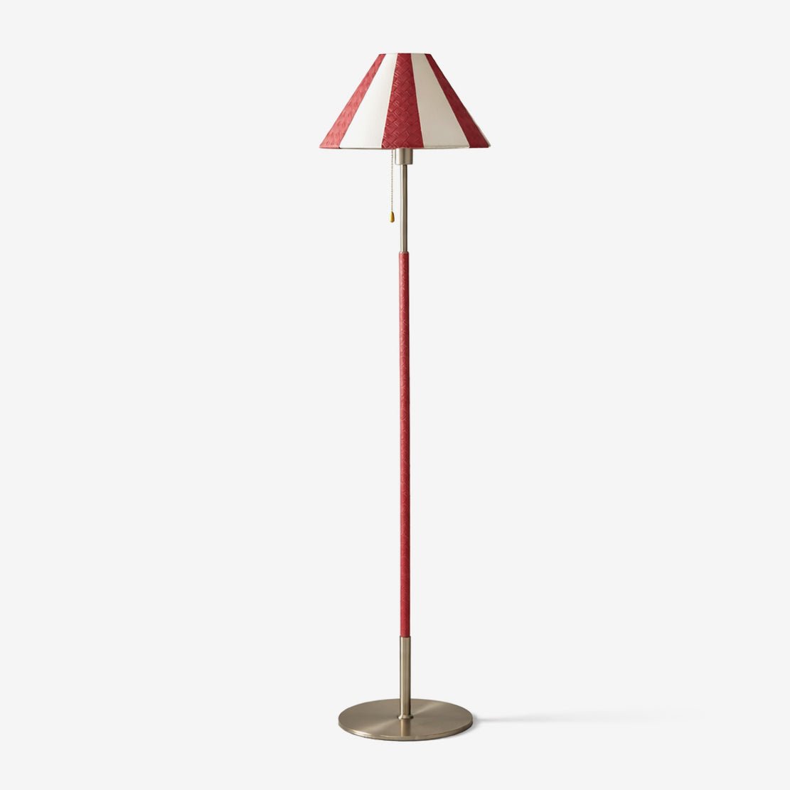 Verona Striped Floor Lamp-Neutral Decor