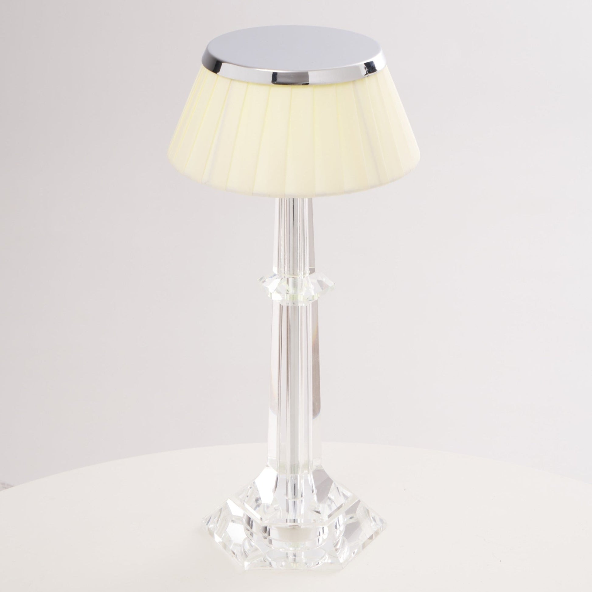 Haloza Fabric Luxurious Table Lamp-Neutral Decor