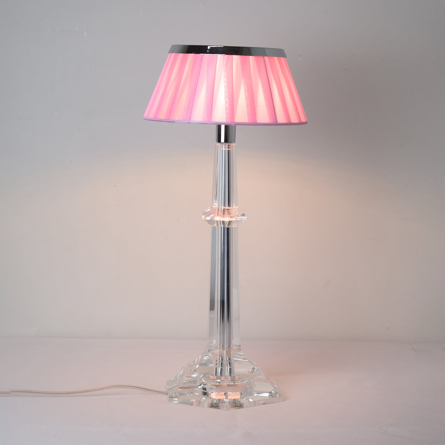 Haloza Fabric Luxurious Table Lamp-Neutral Decor