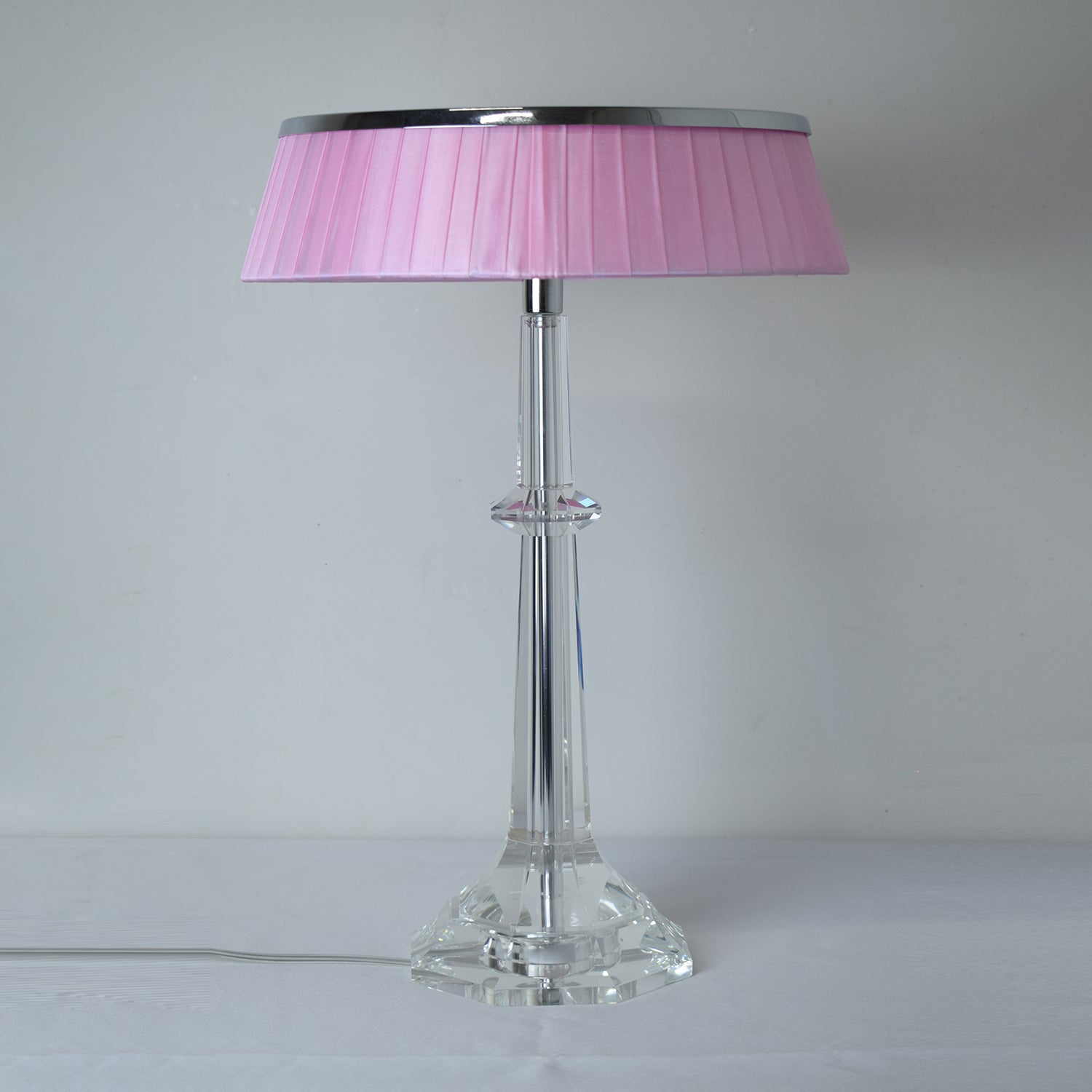 Haloza Fabric Luxurious Table Lamp-Neutral Decor