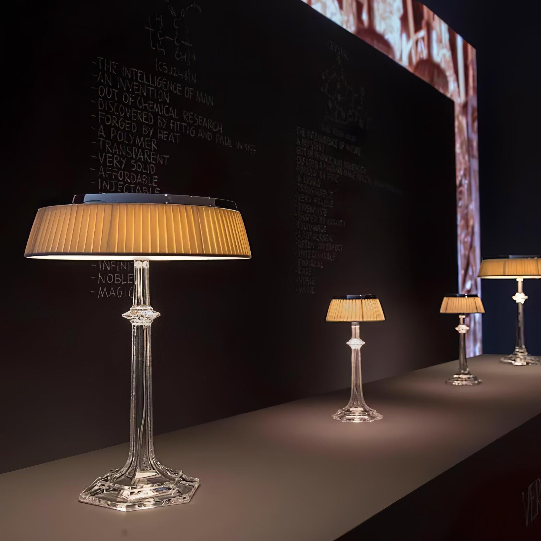Haloza Fabric Luxurious Table Lamp-Neutral Decor