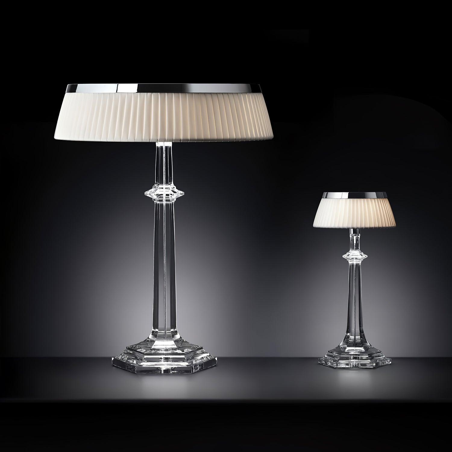 Haloza Fabric Luxurious Table Lamp-Neutral Decor