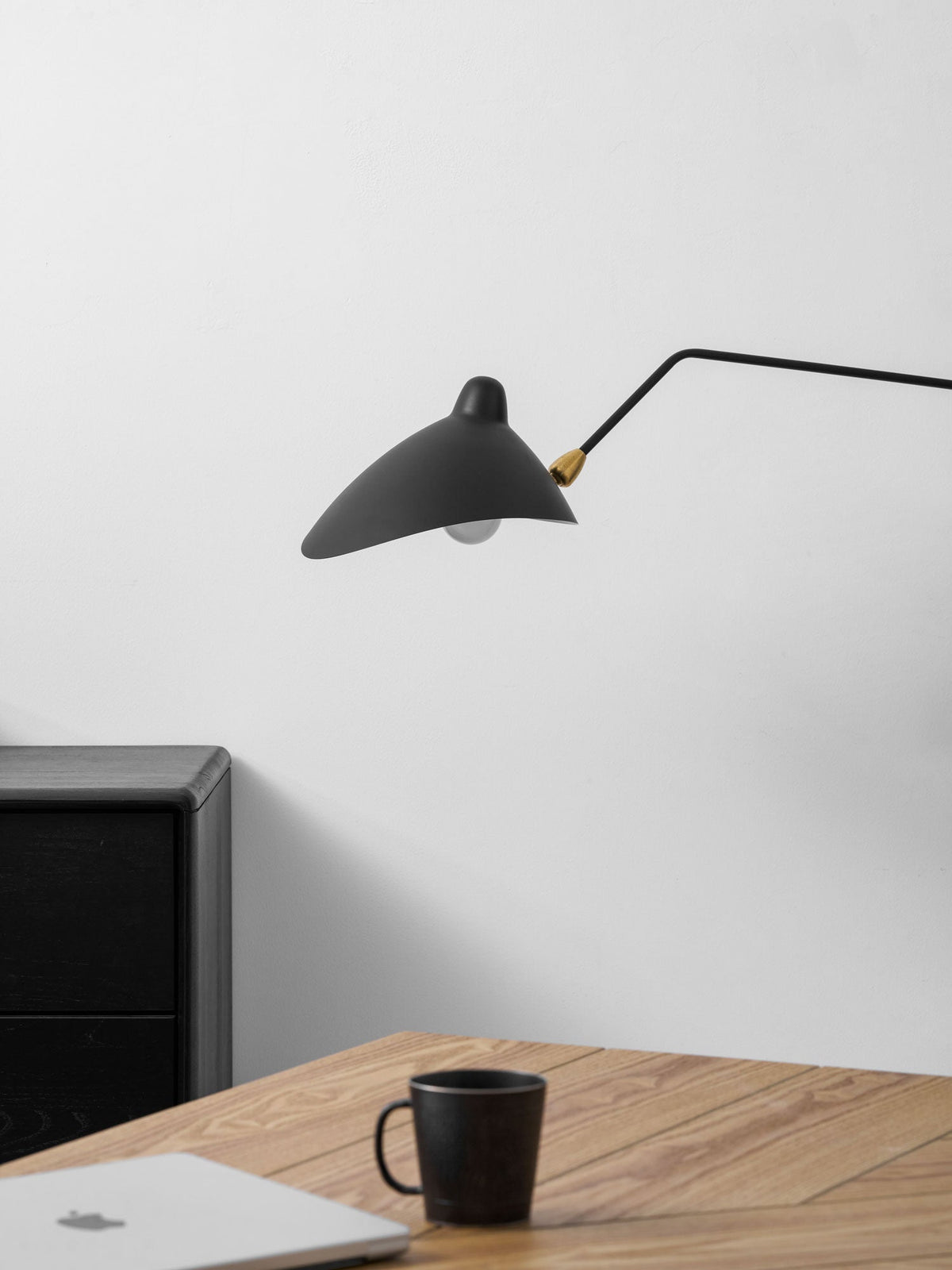 Versatile Arm Wall Sconce-Neutral Decor