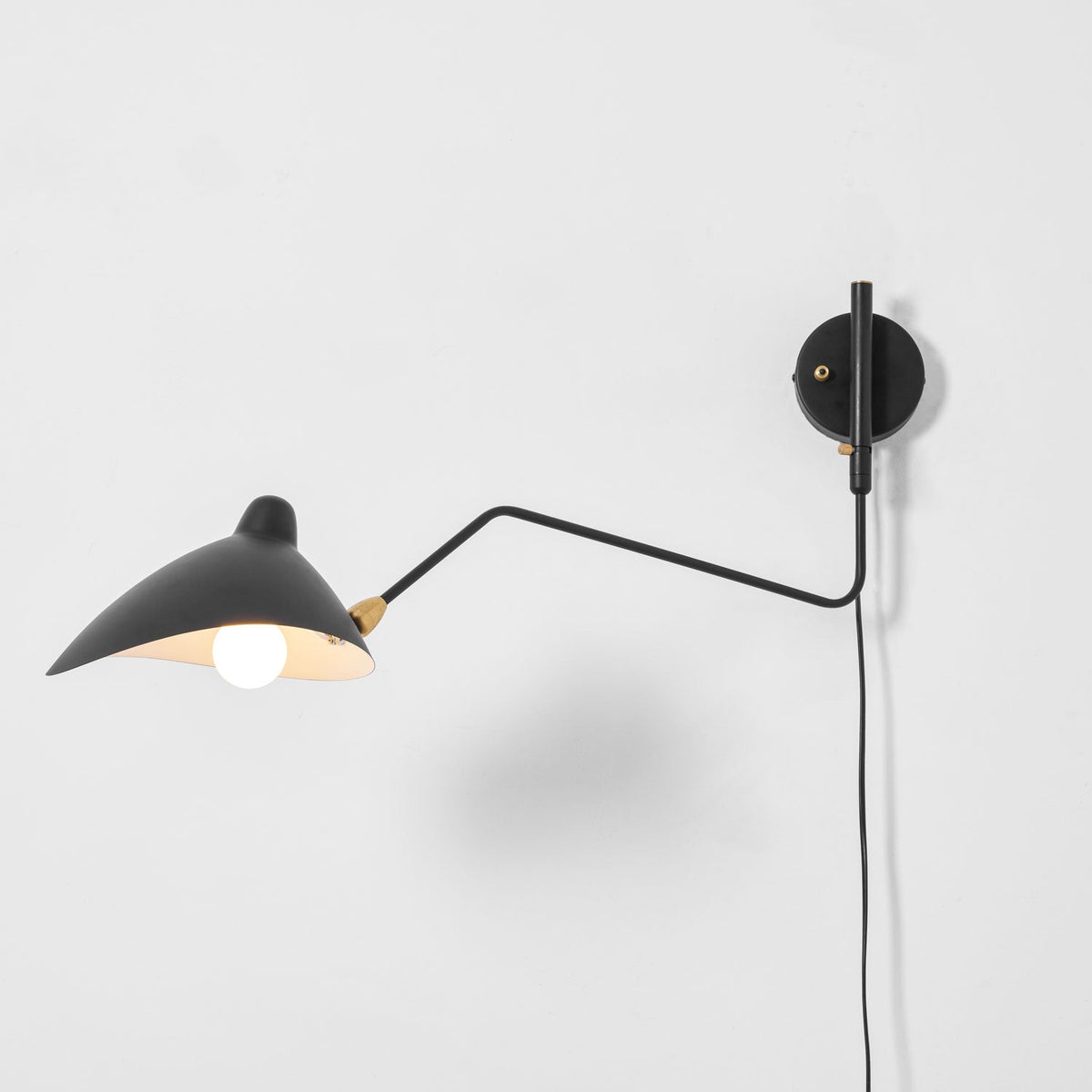 Versatile Arm Wall Sconce-Neutral Decor
