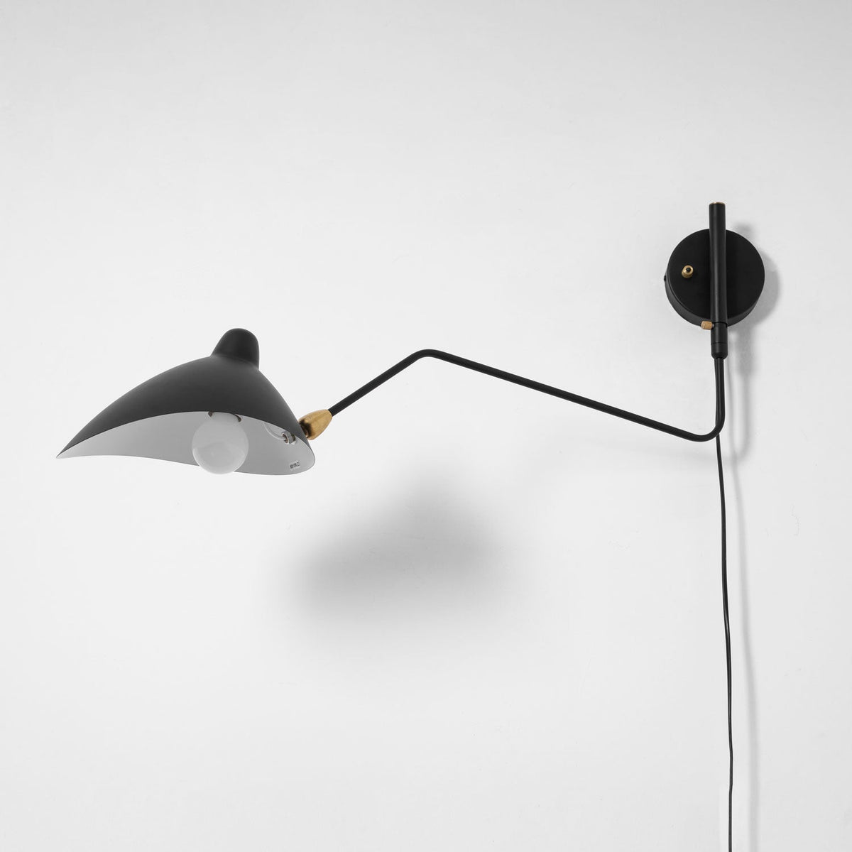 Versatile Arm Wall Sconce-Neutral Decor