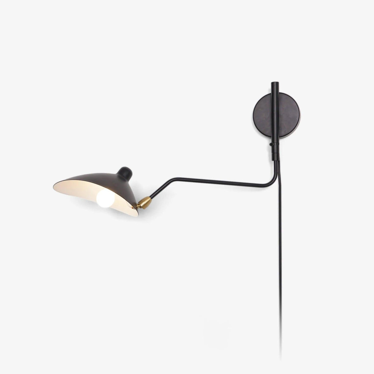 Versatile Arm Wall Sconce-Neutral Decor