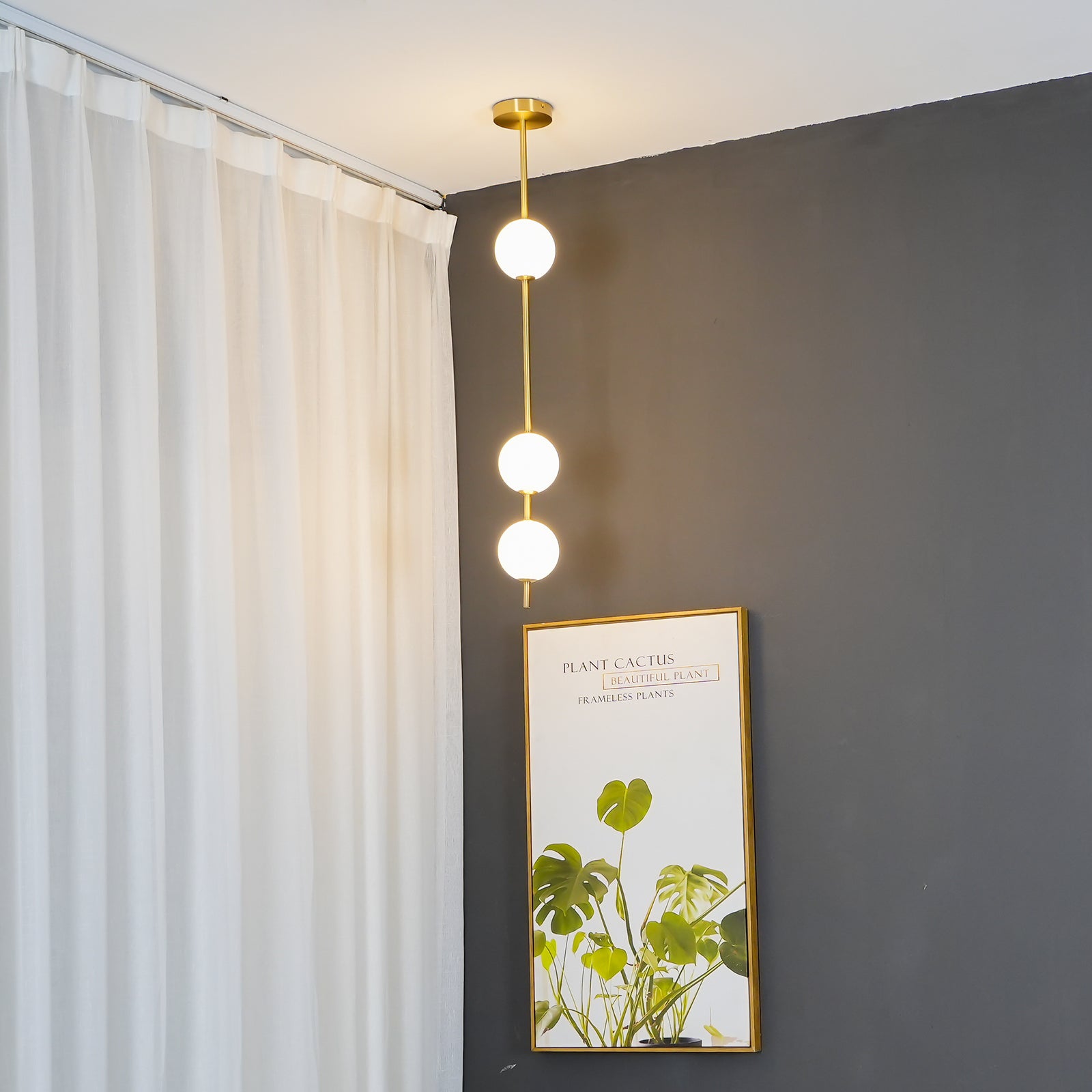 Valem Modern Brass Pendant Lamp-Neutral Decor