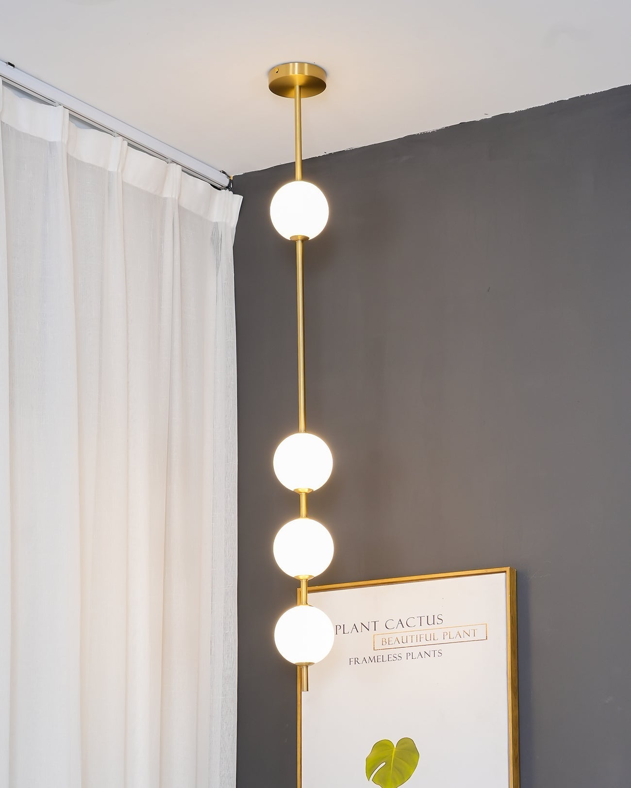 Valem Modern Brass Pendant Lamp-Neutral Decor
