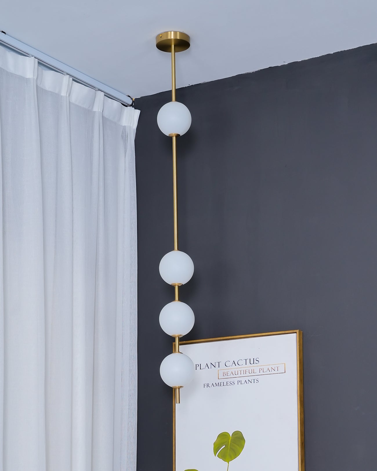 Valem Modern Brass Pendant Lamp-Neutral Decor