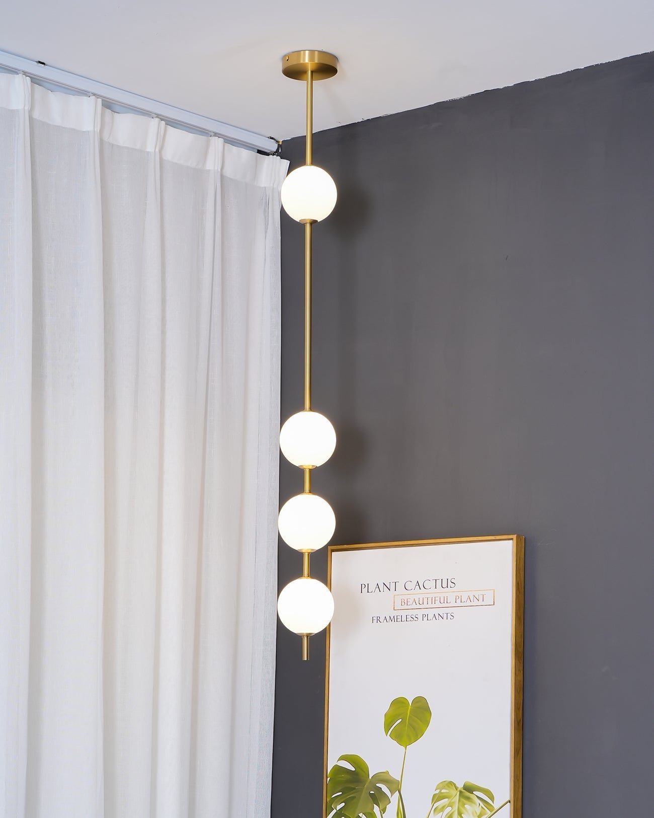 Valem Modern Brass Pendant Lamp-Neutral Decor