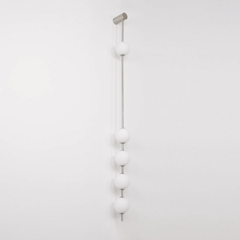 Lustra Wall Lamp Vertical Balls Brass-Neutral Decor