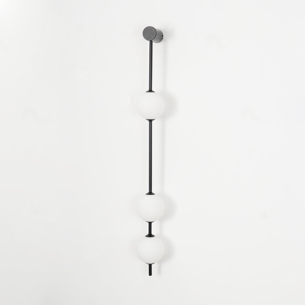 Lustra Wall Lamp Vertical Balls Brass-Neutral Decor