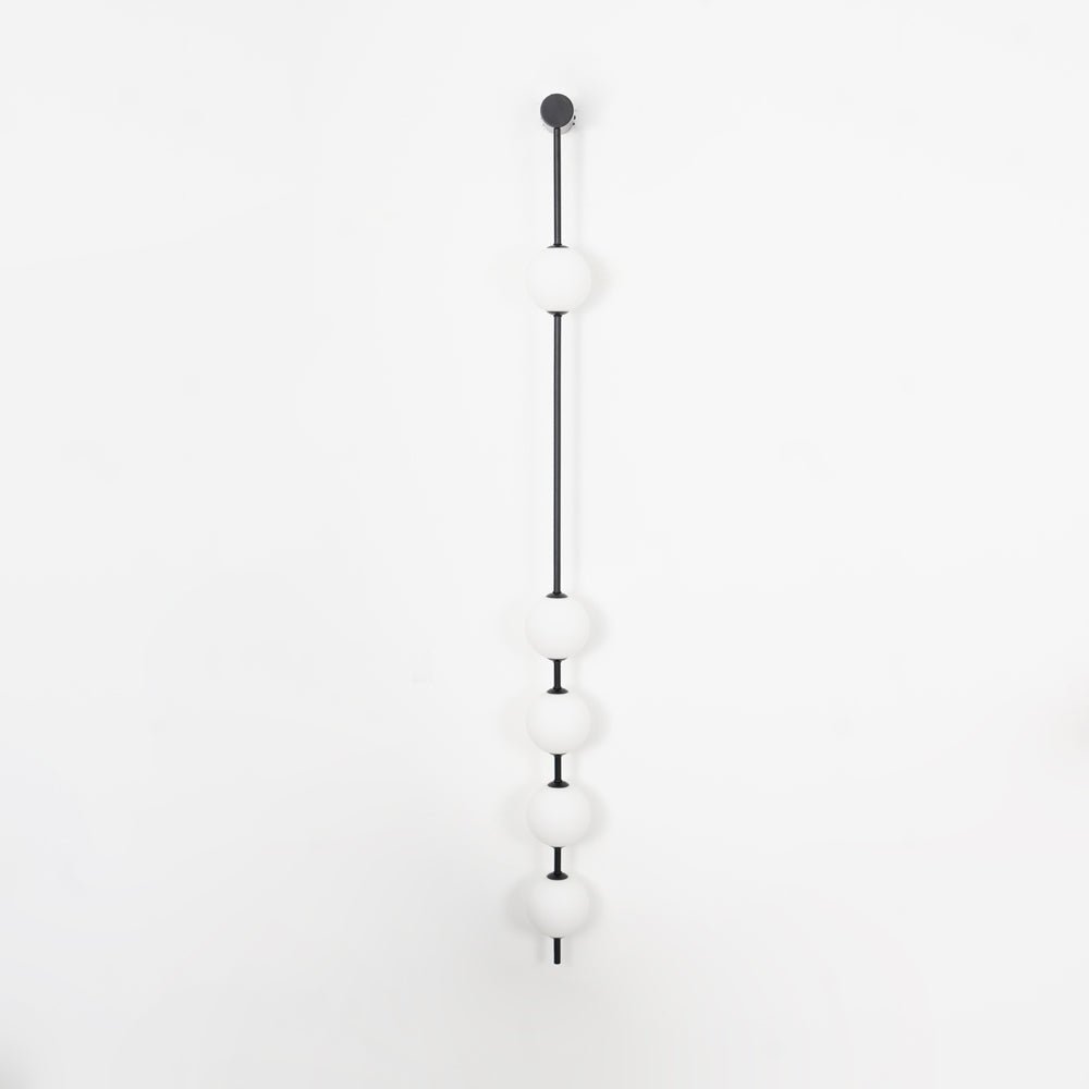 Lustra Wall Lamp Vertical Balls Brass-Neutral Decor