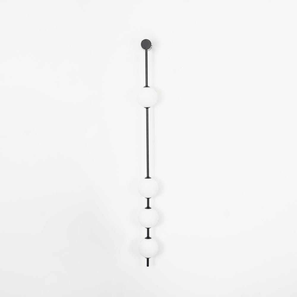 Lustra Wall Lamp Vertical Balls Brass-Neutral Decor