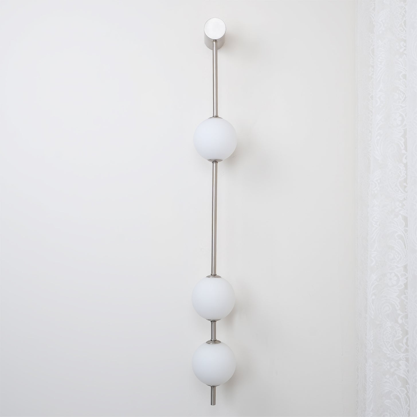 Lustra Wall Lamp Vertical Balls Brass-Neutral Decor