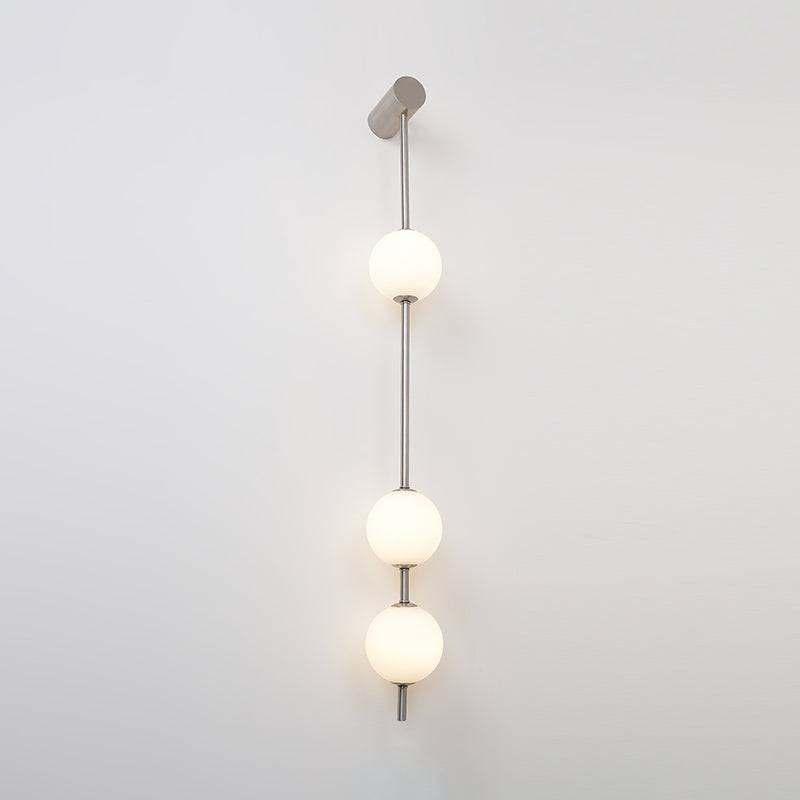 Lustra Wall Lamp Vertical Balls Brass-Neutral Decor