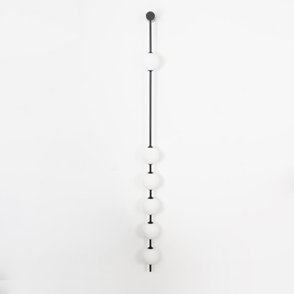 Lustra Wall Lamp Vertical Balls Brass-Neutral Decor