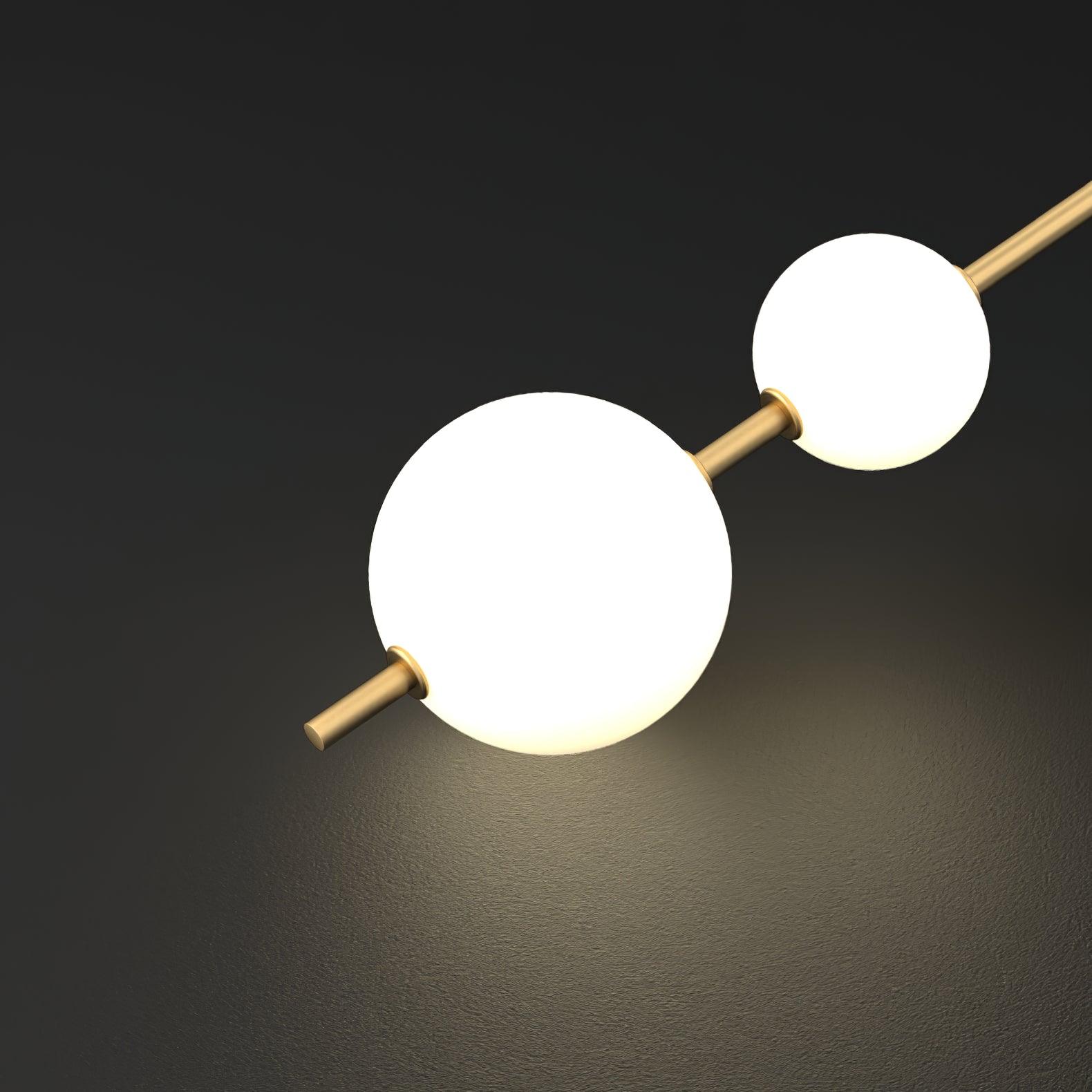 Velloran Brass Plastic Pendant Lamp-Neutral Decor