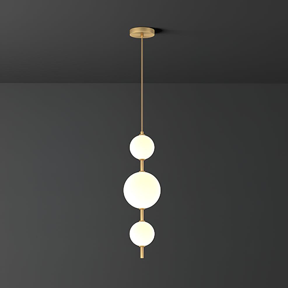 Velloran Brass Plastic Pendant Lamp-Neutral Decor