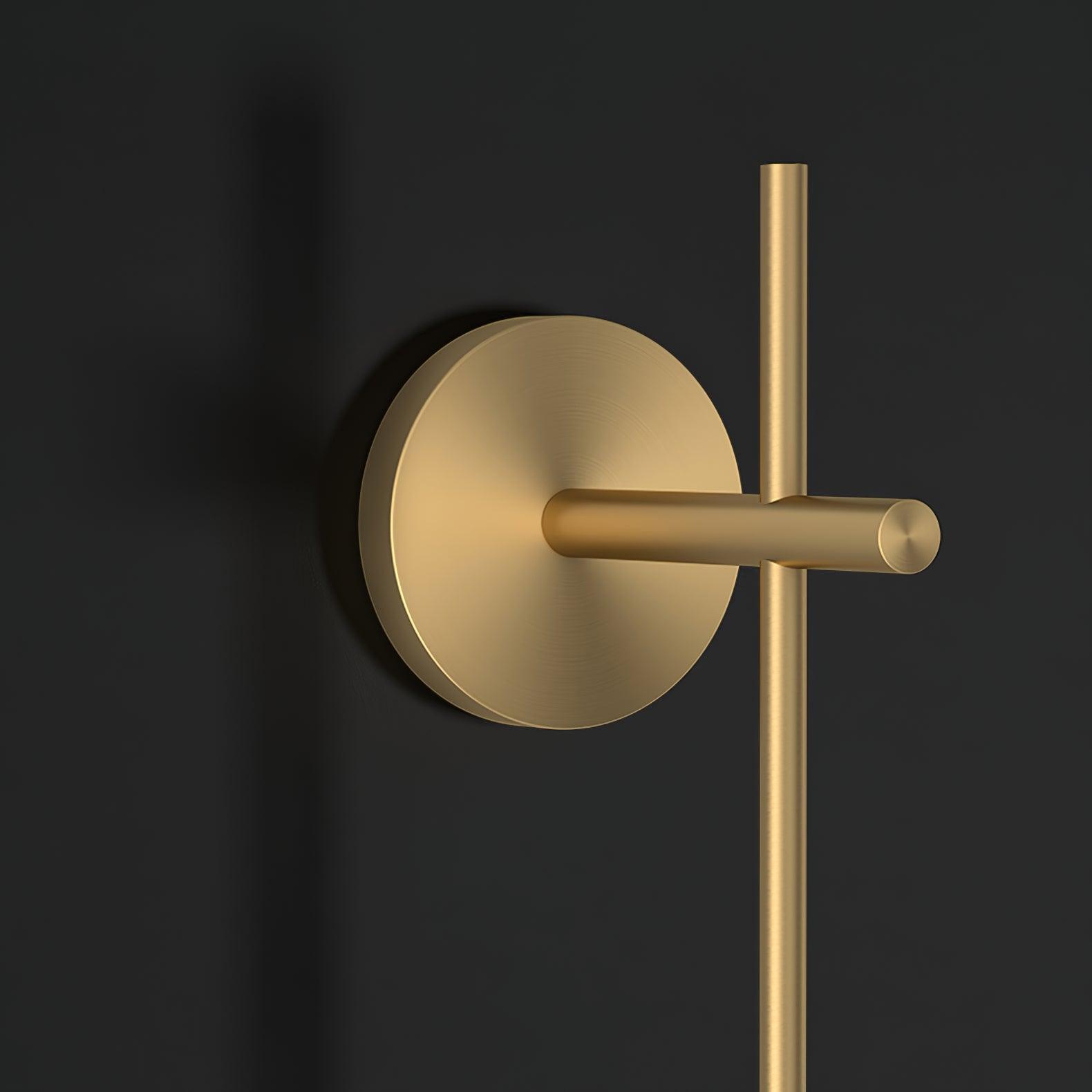 Ilraeia Vertical Globe Plug-in Wall Lamp-Neutral Decor