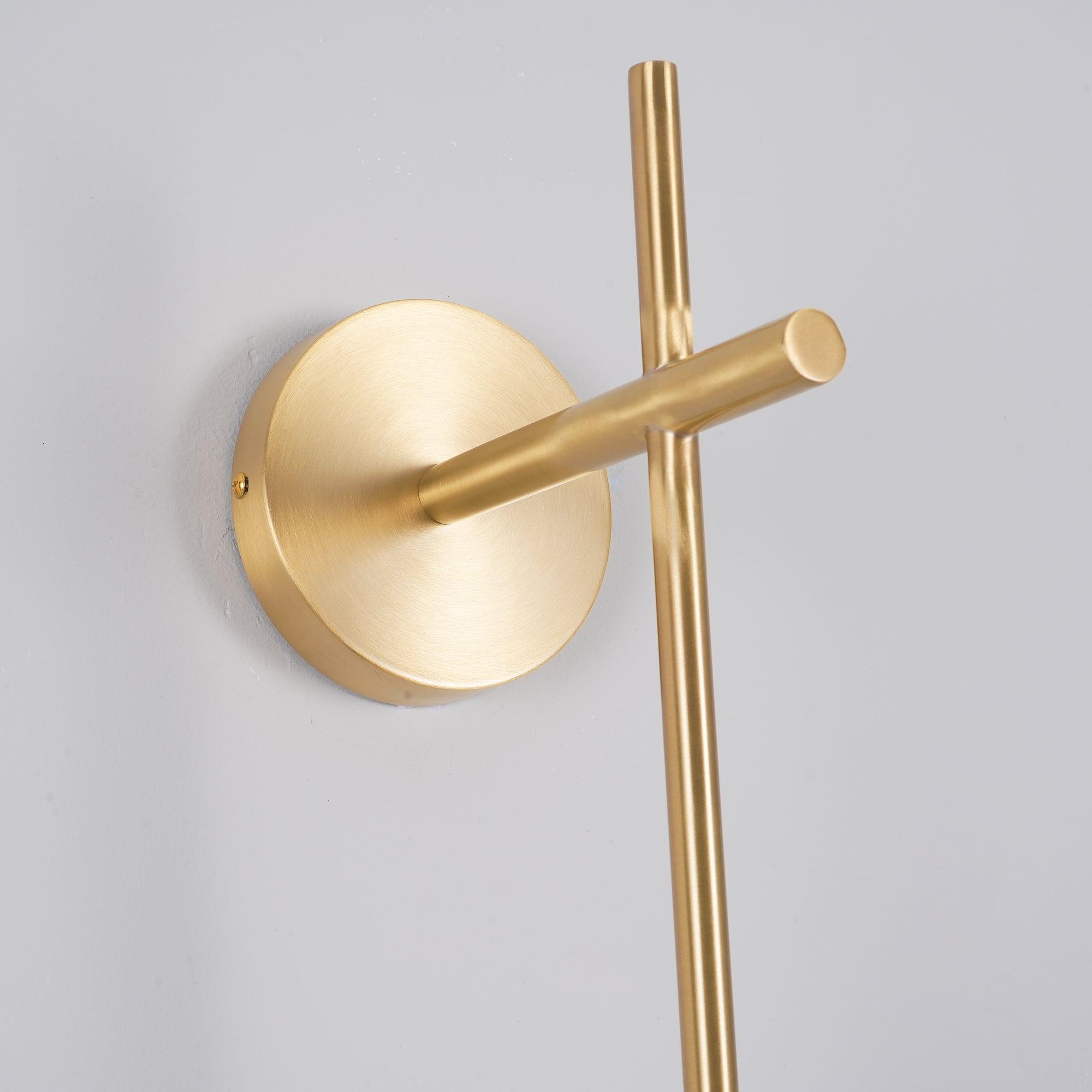 Ilraeia Vertical Globe Plug-in Wall Lamp-Neutral Decor