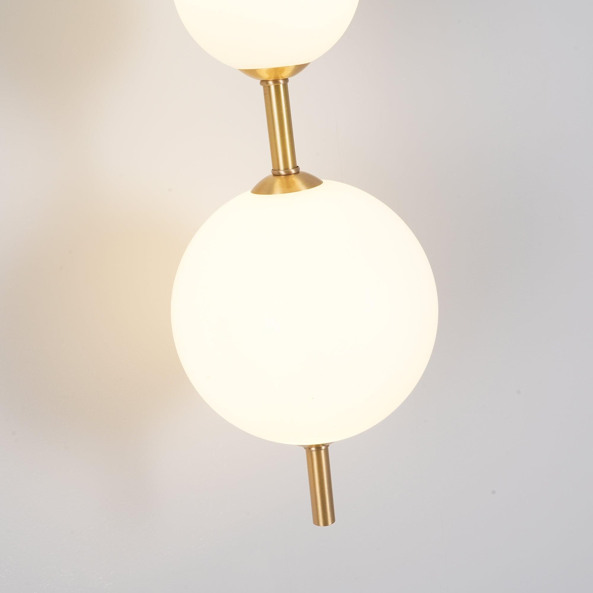 Ilraeia Vertical Globe Plug-in Wall Lamp-Neutral Decor