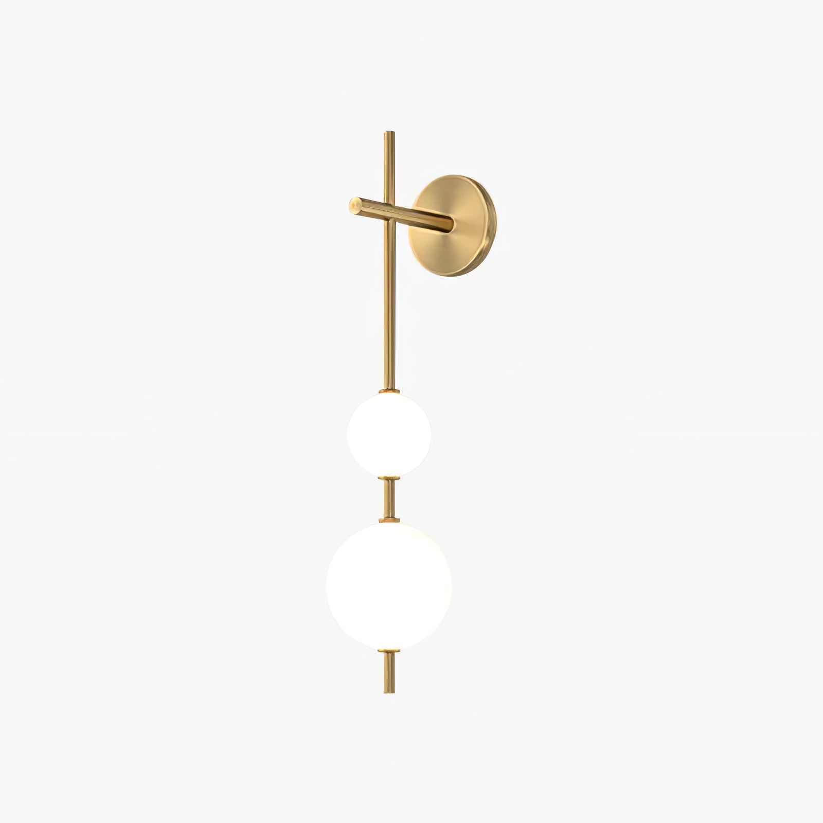 Lustra Wall Lamp Vertical Globe Minimalist-Neutral Decor