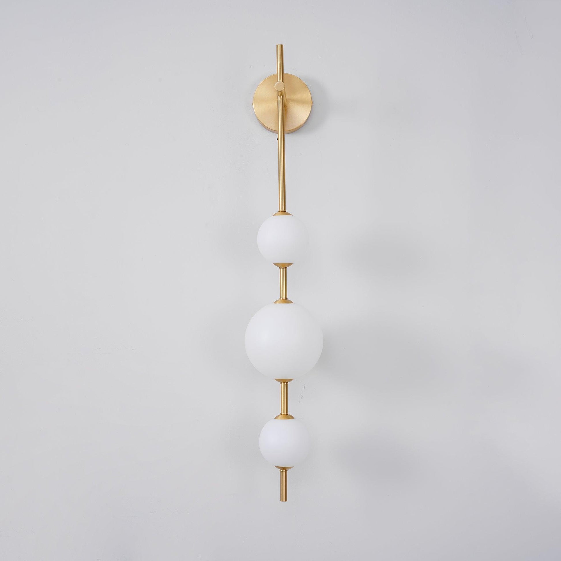 Lustra Wall Lamp Vertical Globe Minimalist-Neutral Decor