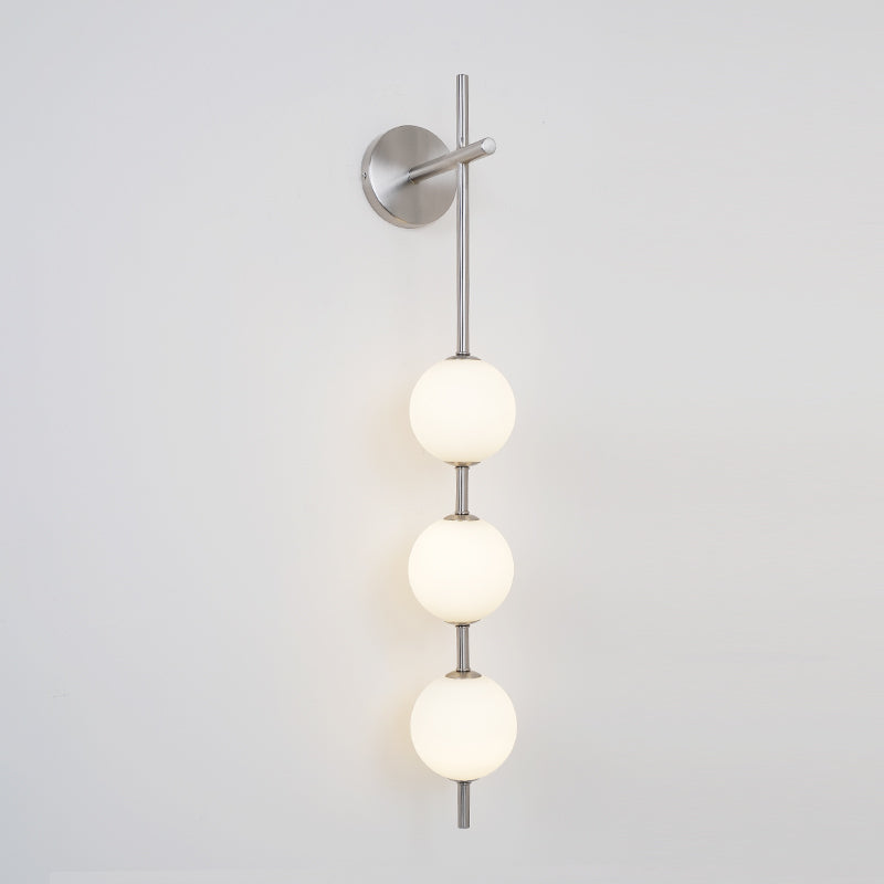 Lustra Wall Lamp Vertical Globe Minimalist-Neutral Decor