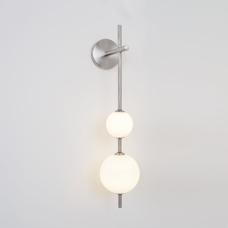 Lustra Wall Lamp Vertical Globe Minimalist-Neutral Decor