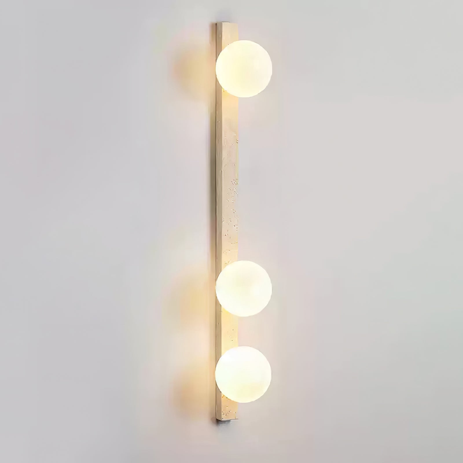 Zoshaira Travertine Wall Light-Neutral Decor
