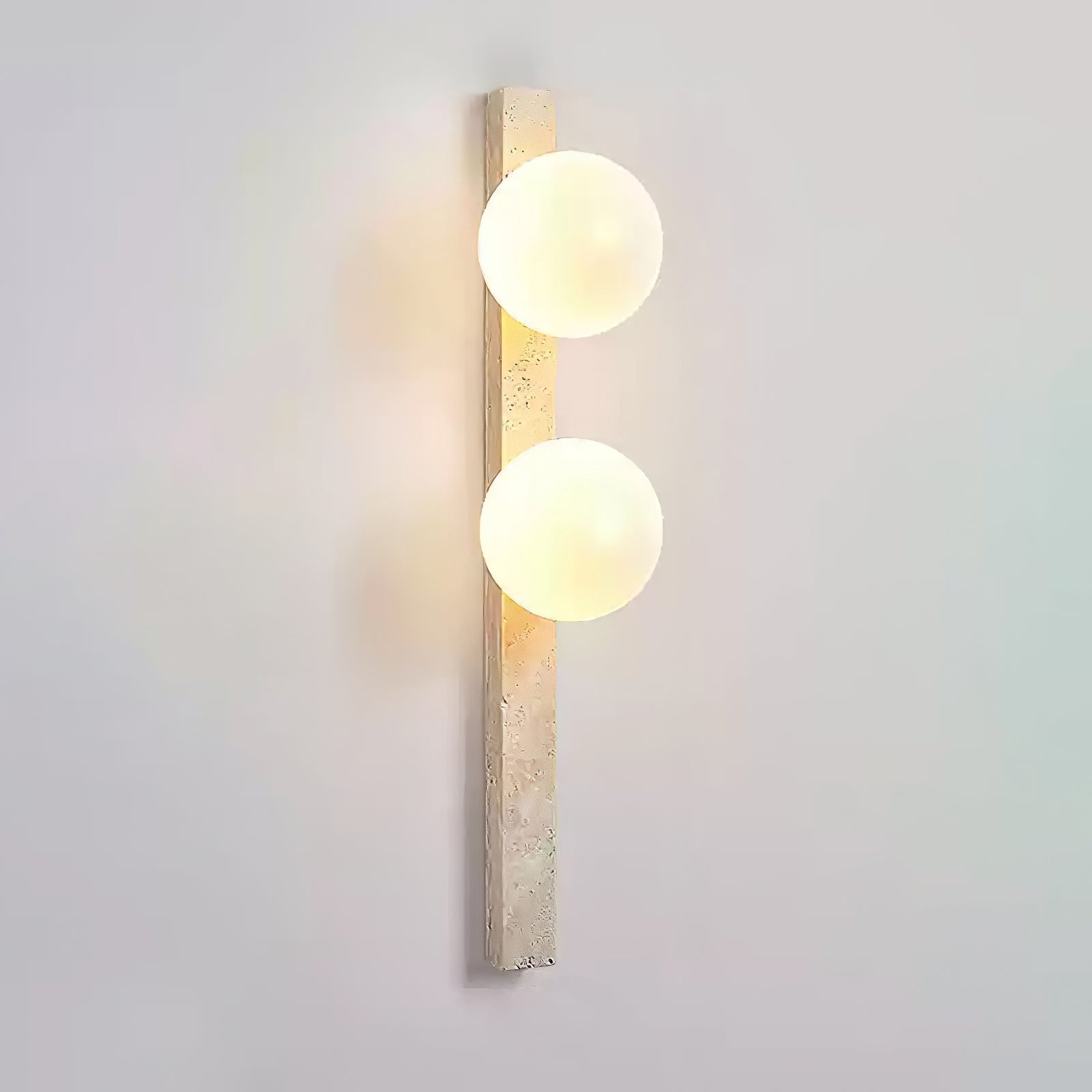 Zoshaira Travertine Wall Light-Neutral Decor