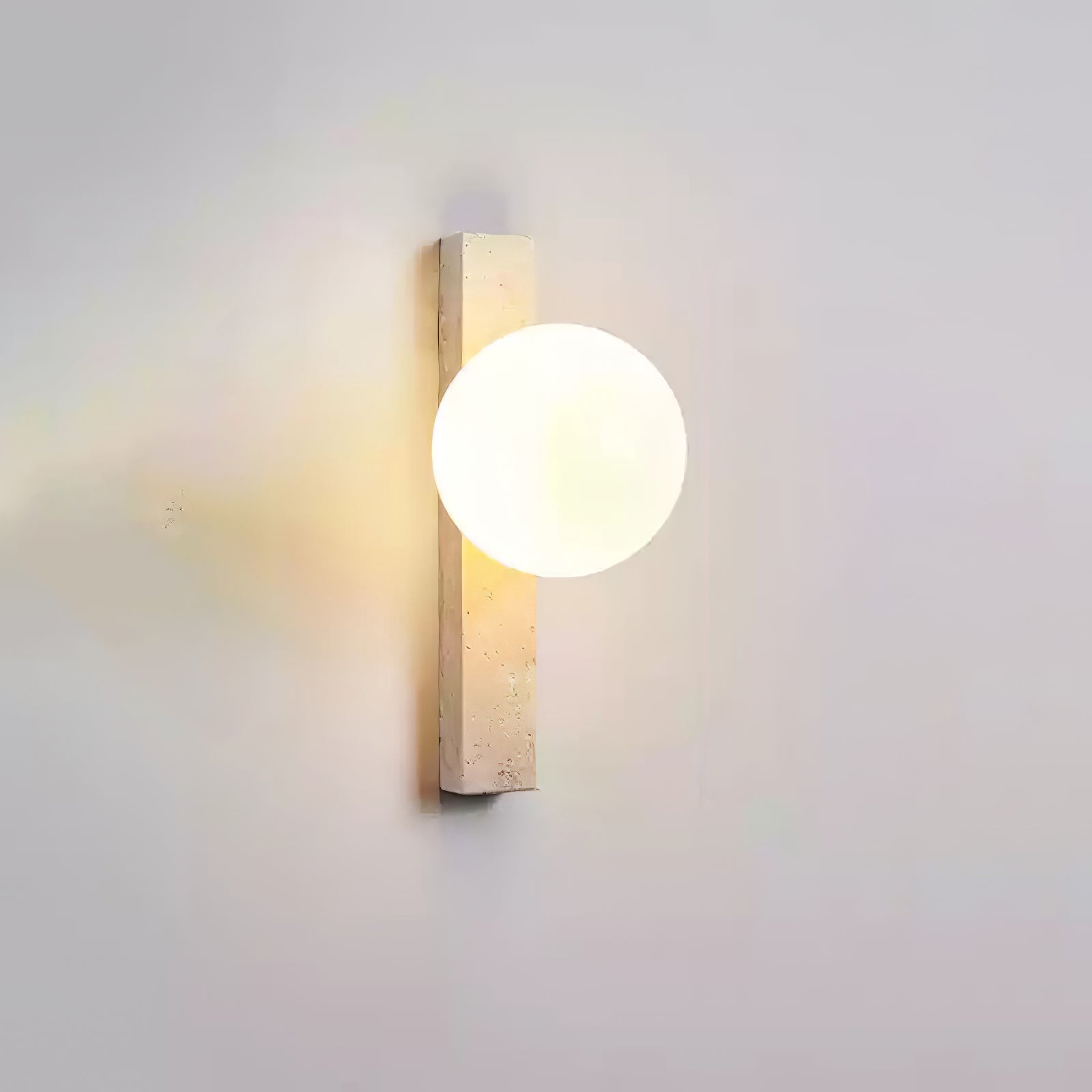 Zoshaira Travertine Wall Light-Neutral Decor