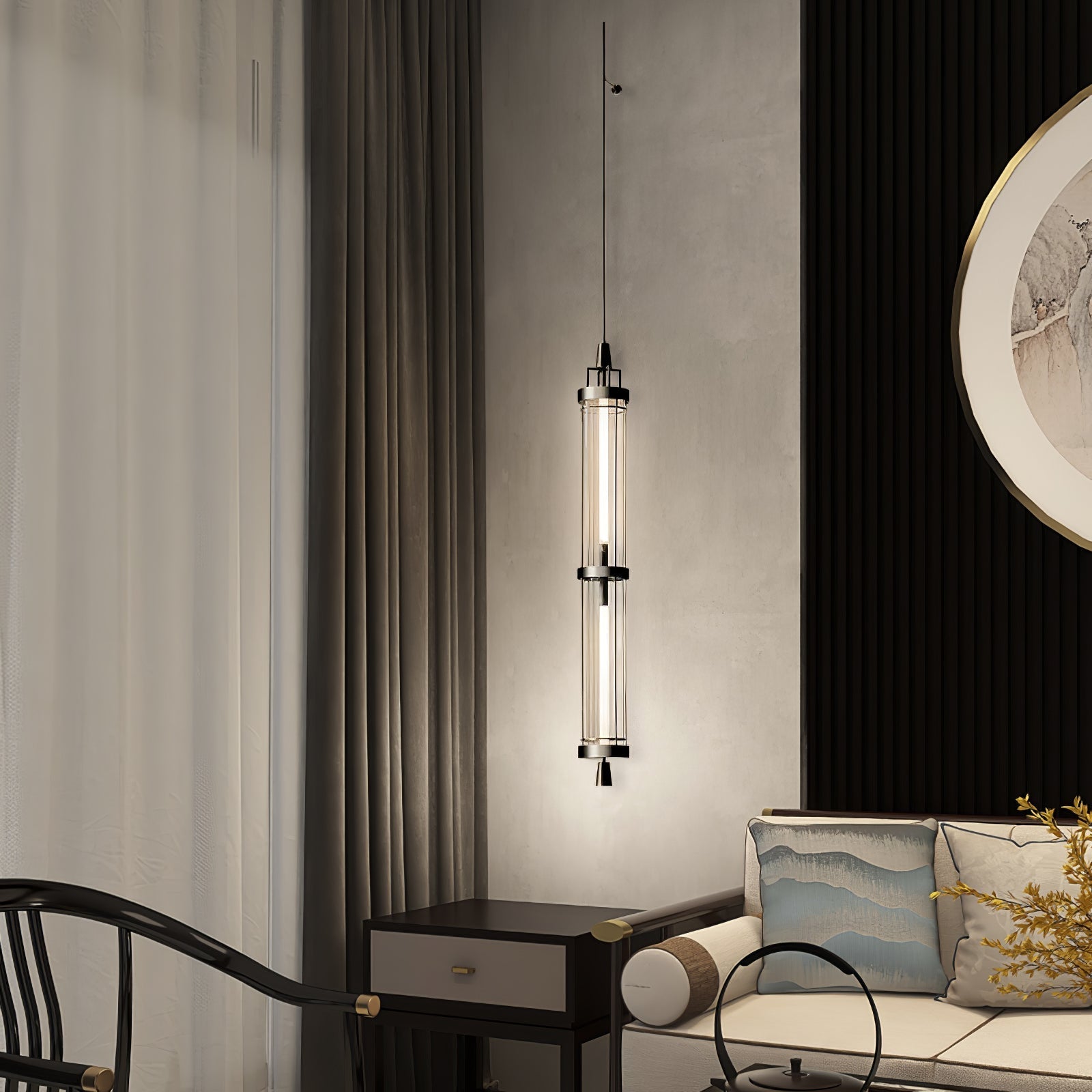 Emino Modern Minimalist Sconce Wall Lamp-Neutral Decor