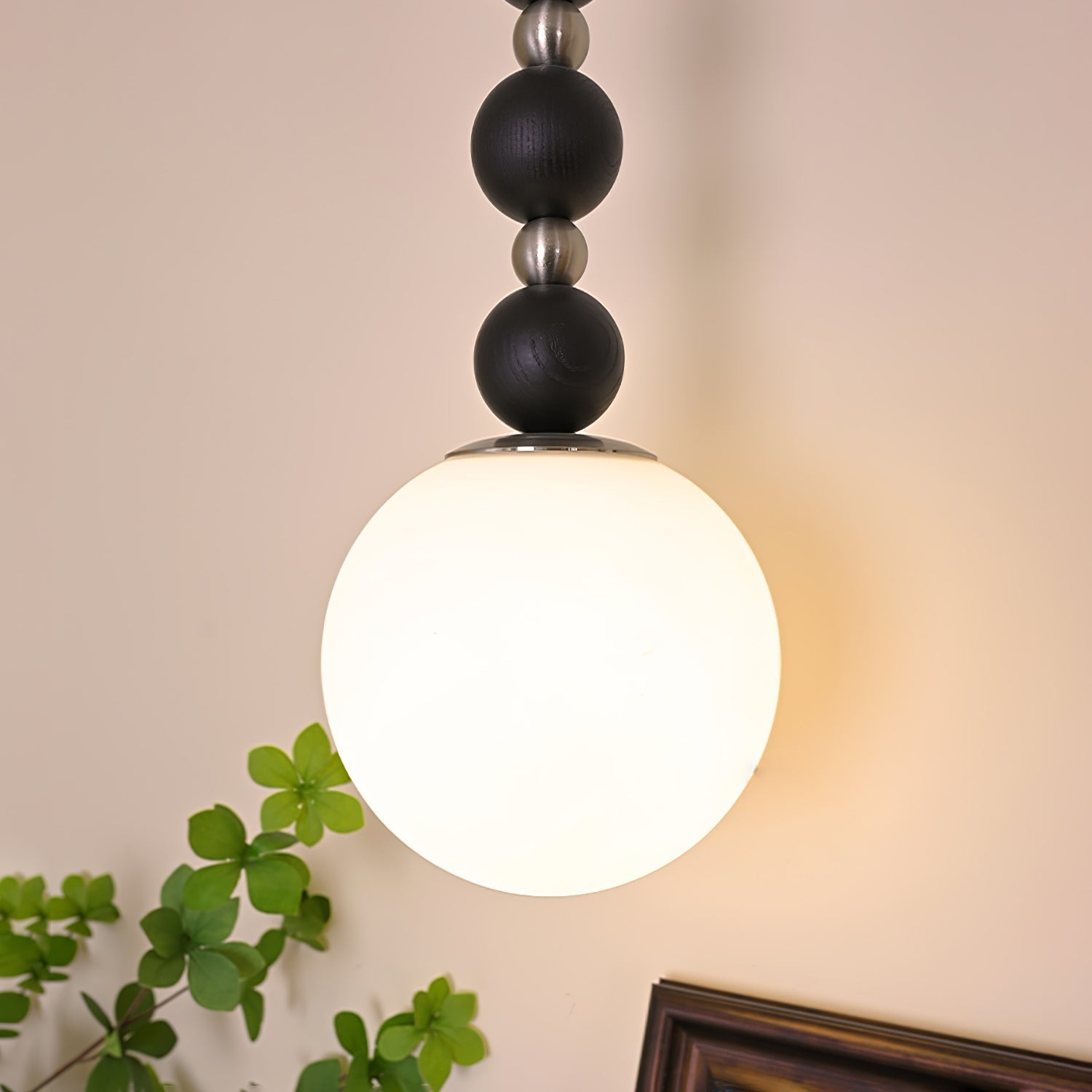 Golie Minimalist Wood Pendant Lamp-Neutral Decor