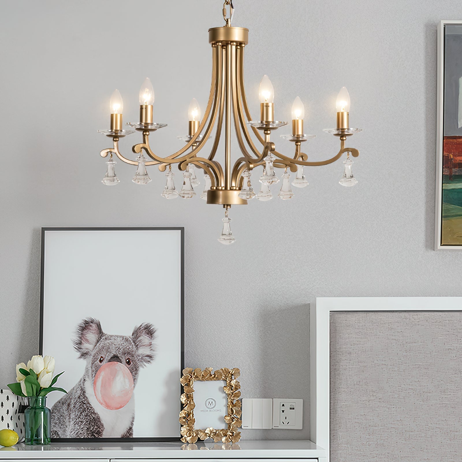 Beatrice Crystal Chandelier