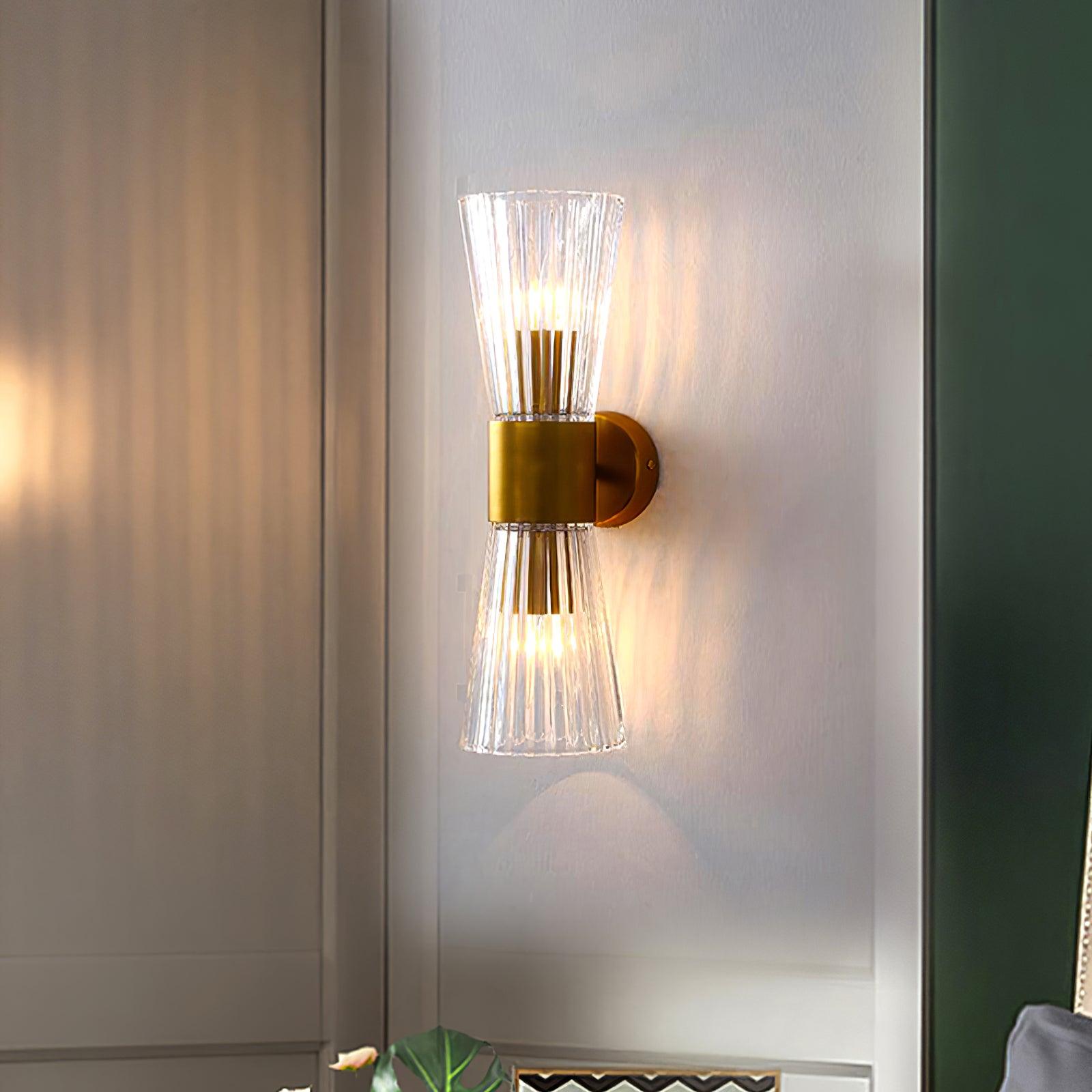 Emberis Crystal Artistic Wall Lamp-Neutral Decor